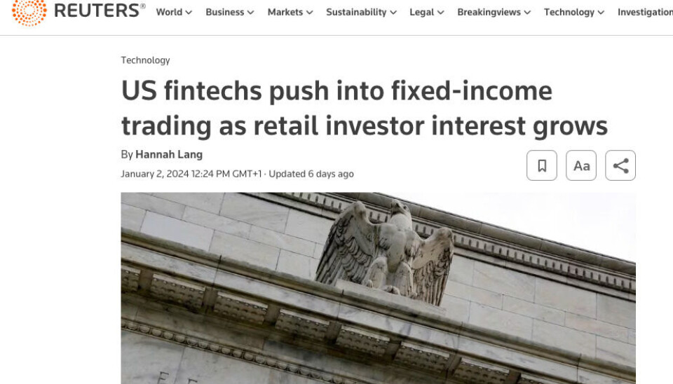 The original title from Reuters newswire