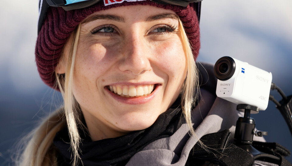 DIGITAL AND PRINT PUBLICATION: Veyla (Renée T.) competes at the Red Bull PlayStreets, showcasing the blend of high-energy sports and digital media coverage. Click on image to see full resolution.