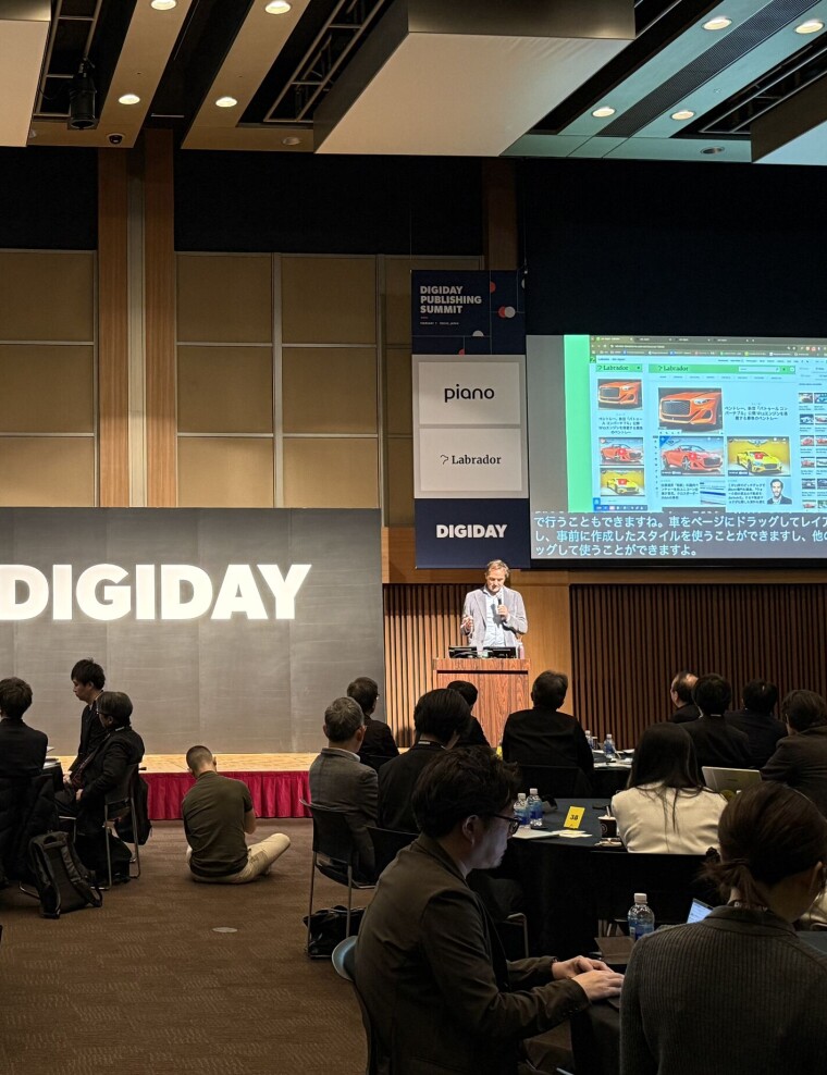 The partnership was announced in Tokyo at the Digiday Publising Summit 2025 by the CEO of Labrador CMS, Jan Thoresen