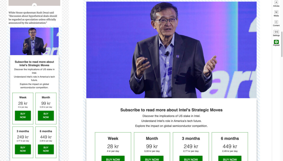 The paywall poster now can include a custom AI generated sales pitch to convince readers to unluck the article and sign up.